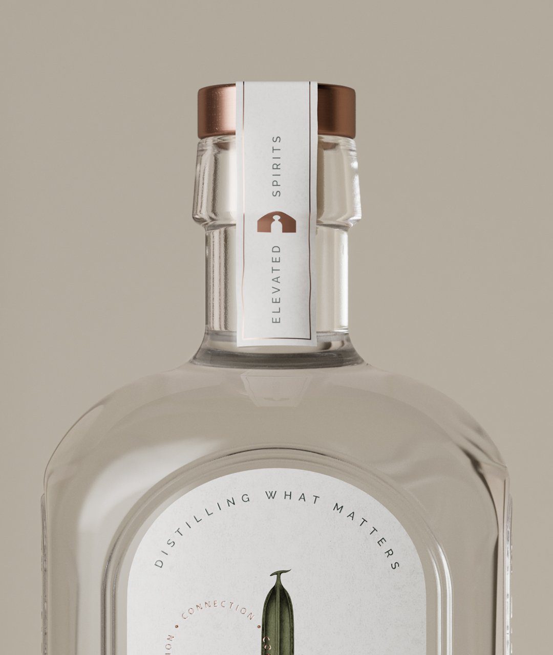 58 and Co Gin Neck Label Rebrand by Kingdom and Sparrow