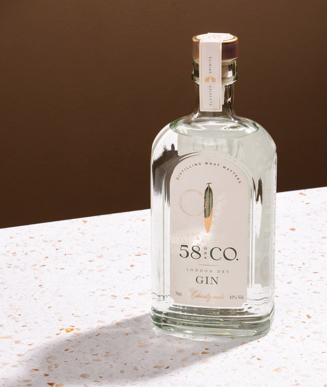 58 and Co Gin Rebrand by Kingdom and Sparrow