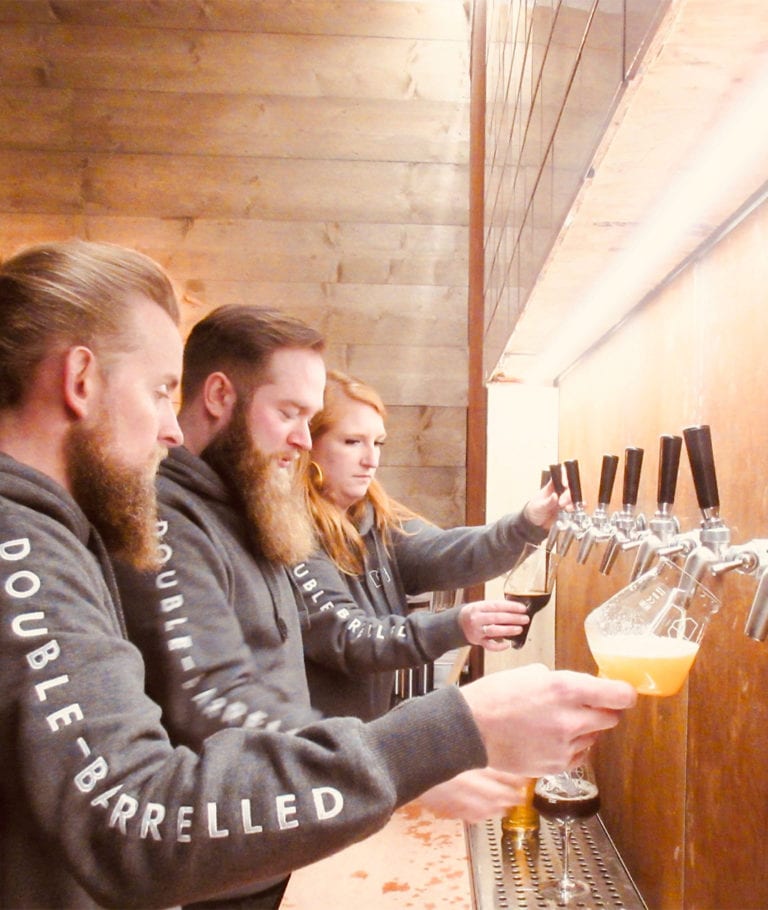 Double-Barrelled craft beer taproom