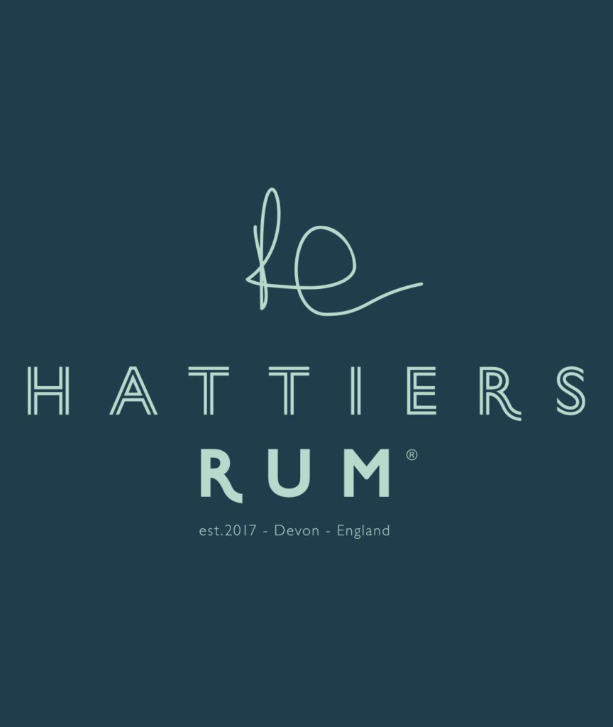 Hattier's Rum logo design by Kingdom & Sparrow