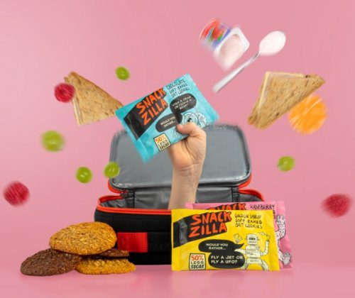 Snackzilla cookie in kids lunchbox image