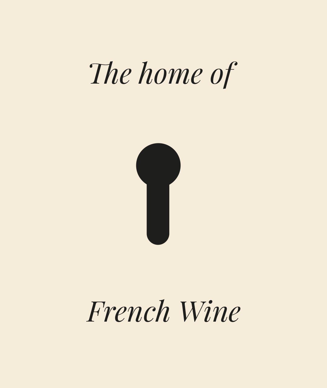 Maison Du Vin Keyhole graphic
