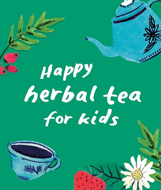 kids tea branding campaign