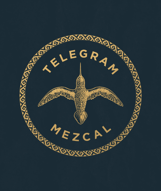 Telegram mezcal spirit branding