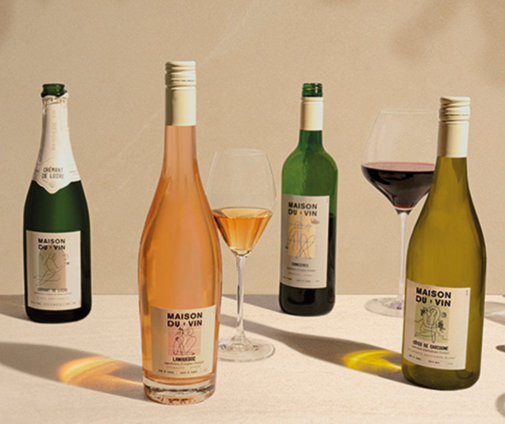 Maison Du Vin Wine Bottle Range
