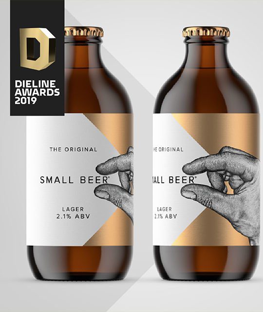 Small Beer Kingdom and SParrow Gold Dieline Awards
