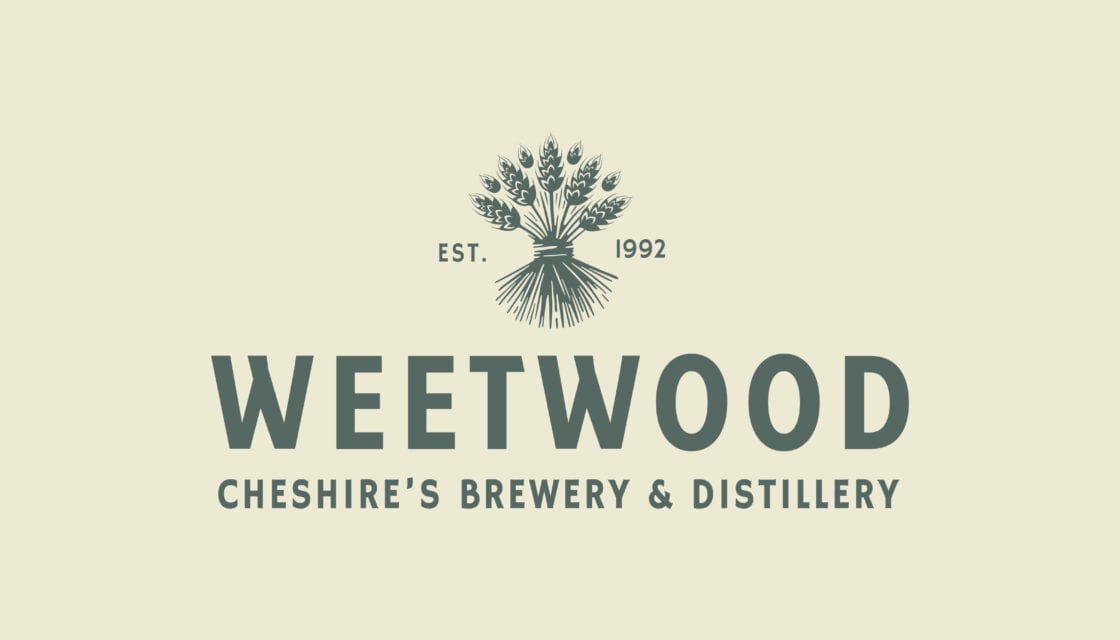 Weetwood brewery and distillery branding logo by Kingdom & Sparrow