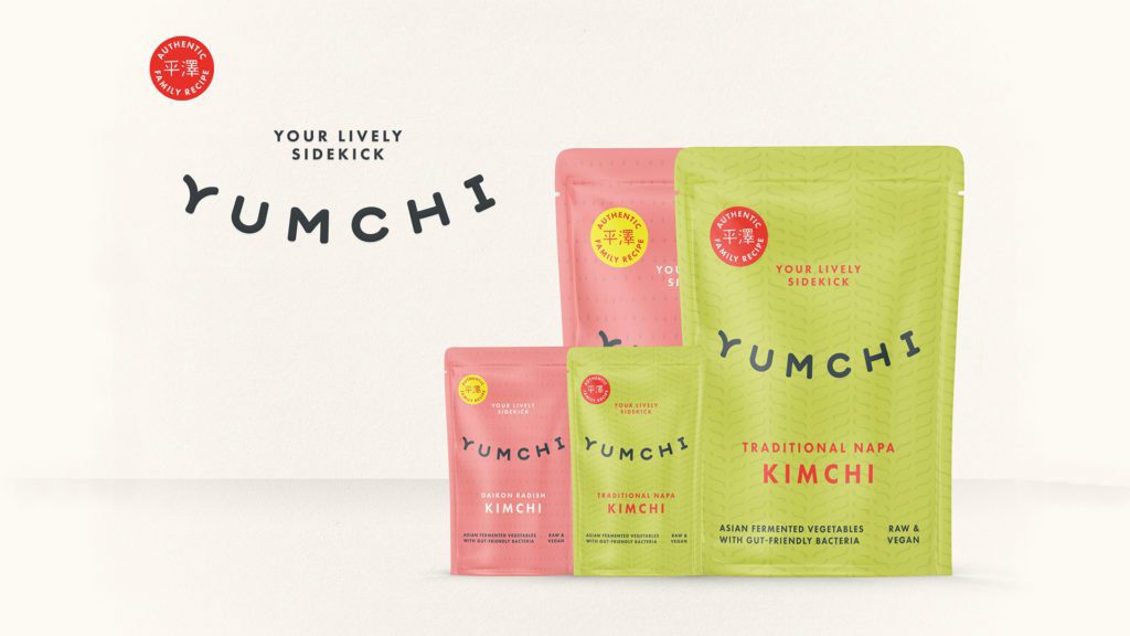 Yumchi Kimchi Rebrand Kingdom & Sparrow